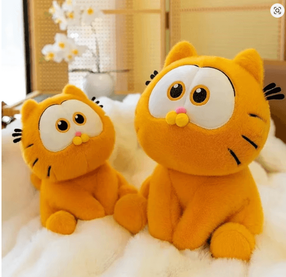 Peluche Garfield de 25CM, juguete de peluche Kawaii